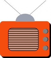 Technology - Tv Color clip art 