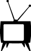 TV Set Vector Image 