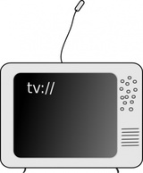 Technology - Tv Television clip art 