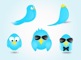 Twitter Bird Cartoon