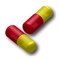 Two capsules 