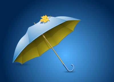 Umbrella Vector Preview