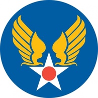 Military - Us Army Air Corps Shield clip art 