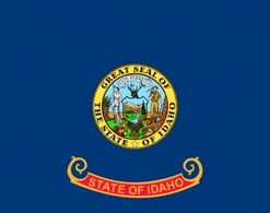 Us-idaho-flag clip art