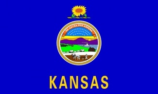 Us Kansas Flag clip art Preview