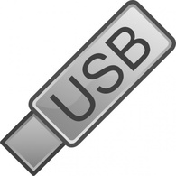Icons - Usb Flash Drive Icon clip art 
