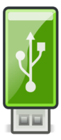 Icons - USB Green - Tango style 