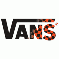 Clothing - Vans Red Scuares 