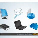 Various Office Vector Icons