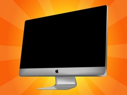 Technology - Vector Apple iMac 