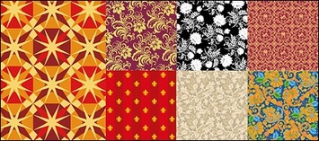 Backgrounds - Vector background patterns useful material 