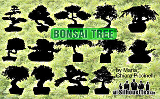 Vector Bonsai Tree 