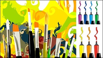Illustrator Brushes - Vector brush pen and mark material 