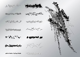 Abstract - Vector Brushes Graphics 