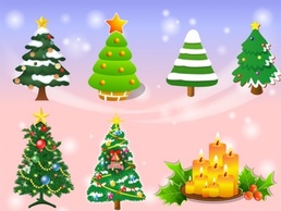 Holiday & Seasonal - Vector Christmas Tree 