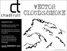 Flourishes & Swirls - Vector Clouds - Smoke 