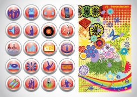 Vector Design Buttons