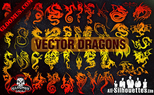 Vector Dragons 