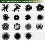 Vector Explosion Set 