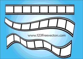 Objects - Vector Film Strip-2 