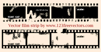 Vector Film Strip Preview