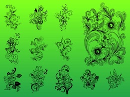 Ornaments - Vector Flower Pack 