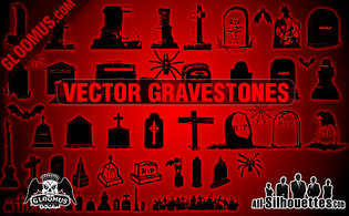 Vector Gravestones 