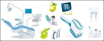 Icons - Vector icon about dental surgeon 