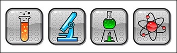 Icons - Vector icon category of chemical material 