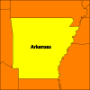 Vector Map Of Arkansas Preview