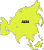 Vector Map Of Asia 