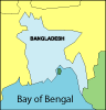 Vector Map Of Bangladesh Preview