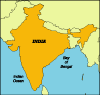 Vector Map Of India 