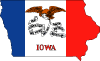 Vector Map Of Iowa Preview