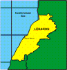 Vector Map Of Lebanon Preview
