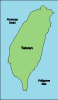 Vector Map Of Taiwan Preview