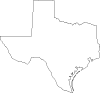 Vector Map Of Texas Preview