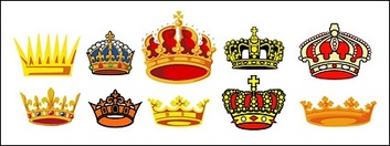 Objects - Vector material exquisite crown 