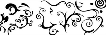 Patterns - Vector material for black and white patterns 