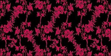 Vector rose pattern design fashion