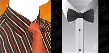 Business - Vector shirt and tie material 