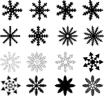 Vector Snowflakes 