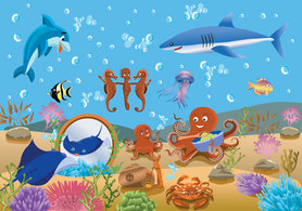 Animals - Vector Underwater World 