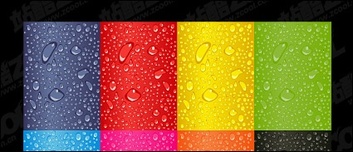 Vector water background material