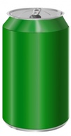 Vectorscape Green Soda Can clip art Preview