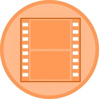 Video Icon Button Movie 