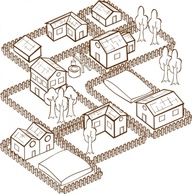 Village clip art