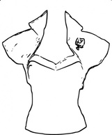 Vintage Blouse clip art