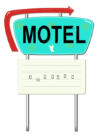 Vintage Motel Sign Preview