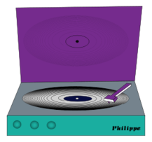 Objects - Vinyl Disc Philippe Coli 01 